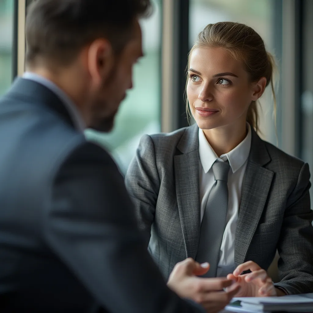 Hombre instructor empresarial